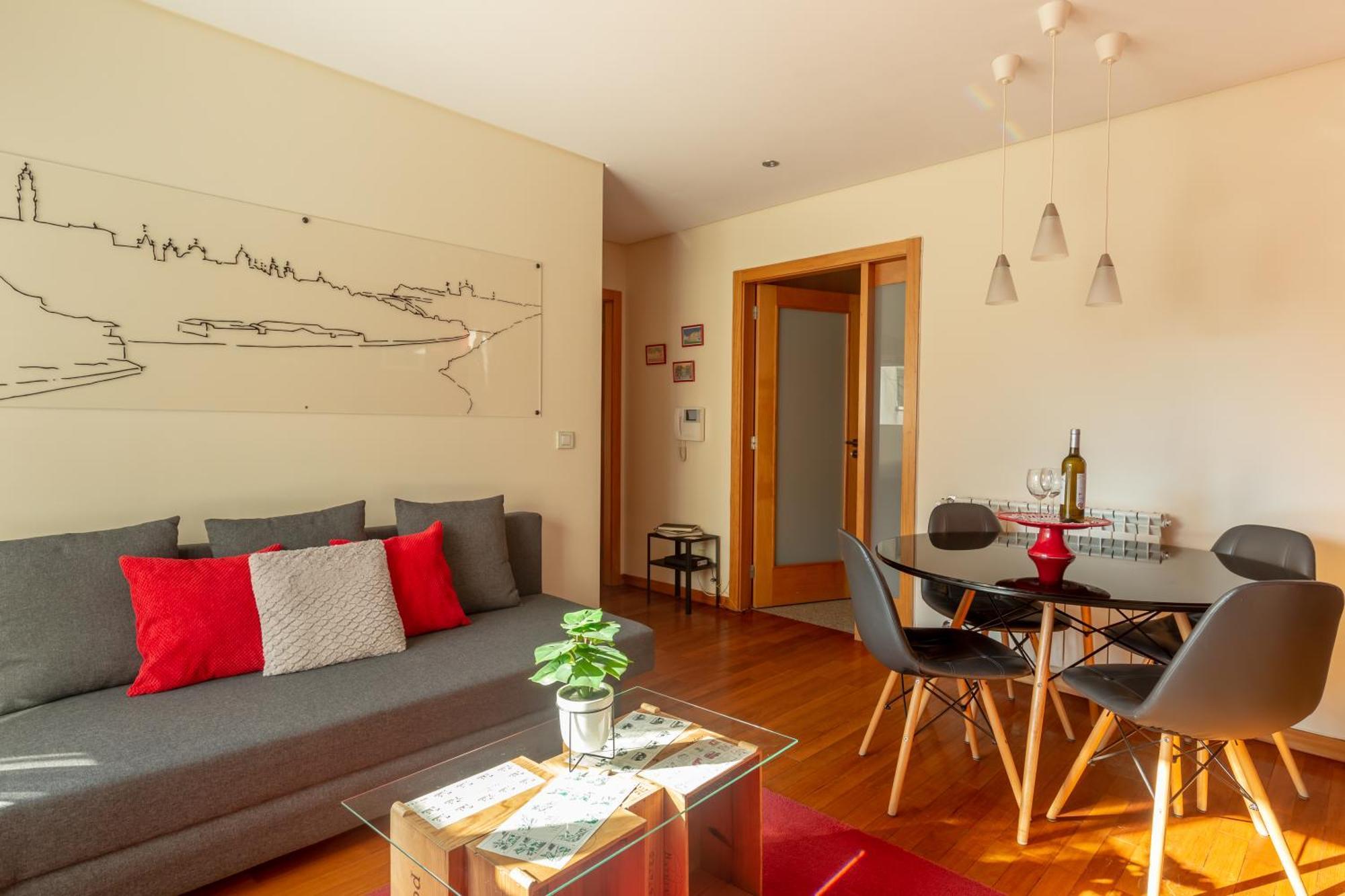 Francos Relaxing Apartment By The Metro Porto Luaran gambar